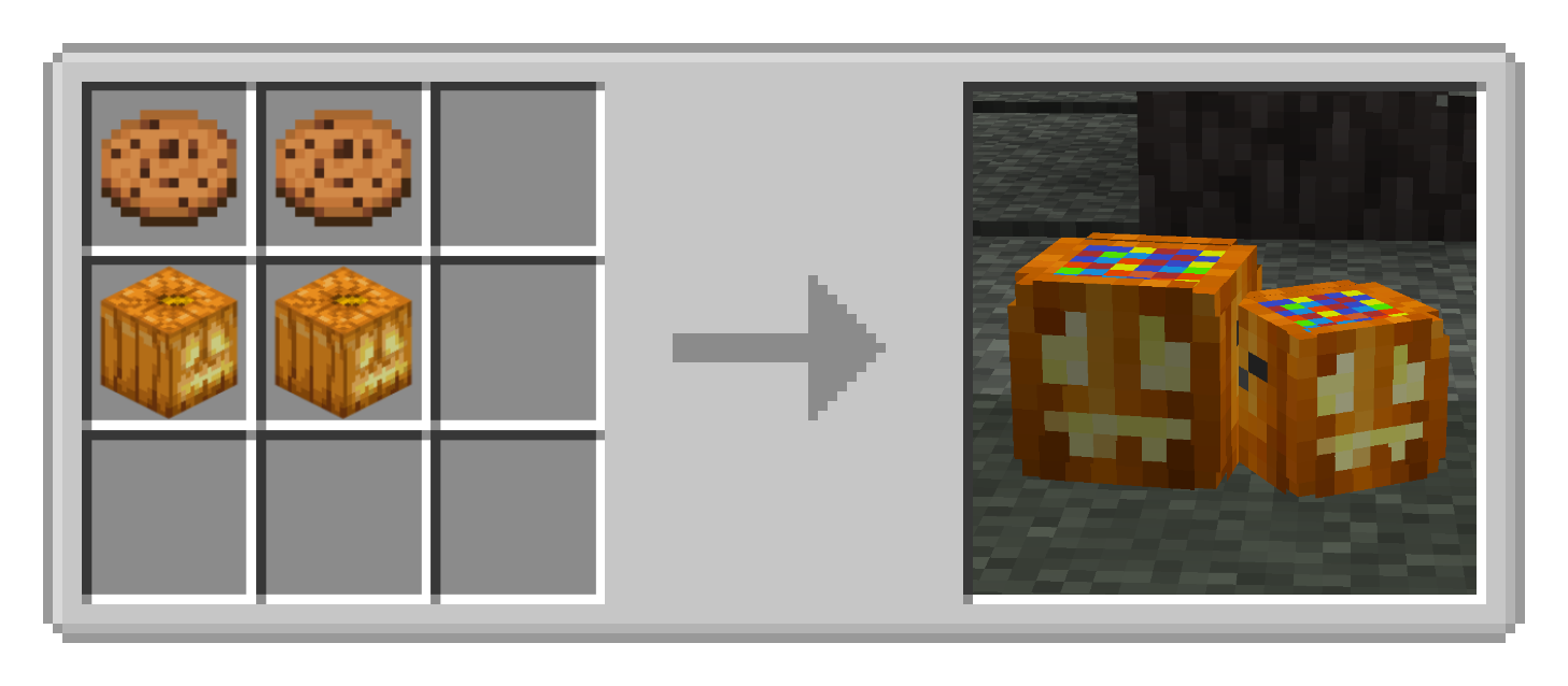 Candy Pumpkin crafting recipe and preview
