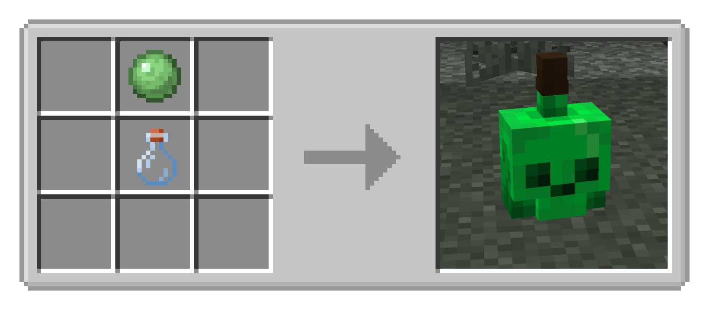 Poison Bottle crafting recipe and preview